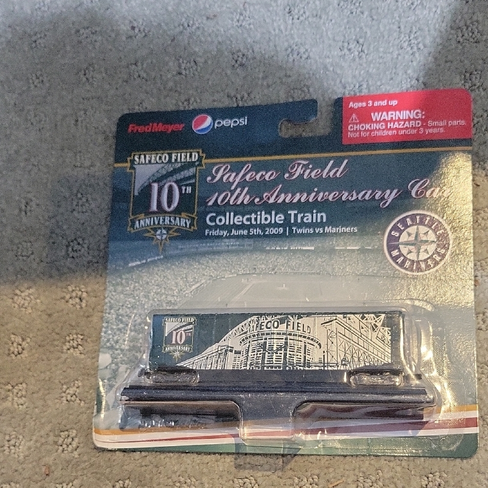 Safeco Field 10th Anniversary Collectible Train Car